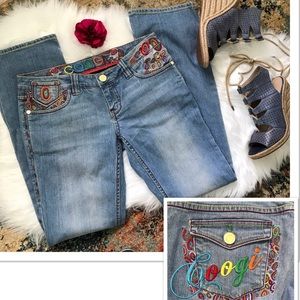Women's Vintage Coogi Jeans Light Wash Straight Leg Size 9/10